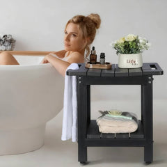 HDPE Waterproof Shower Bench for Inside Shower