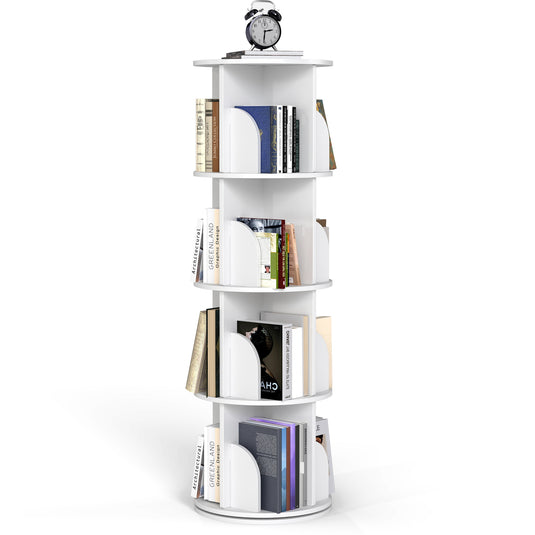 360° Rotating Wooden Storage Cabinet