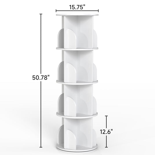 360° Rotating Wooden Storage Cabinet