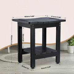HDPE Waterproof Shower Bench for Inside Shower