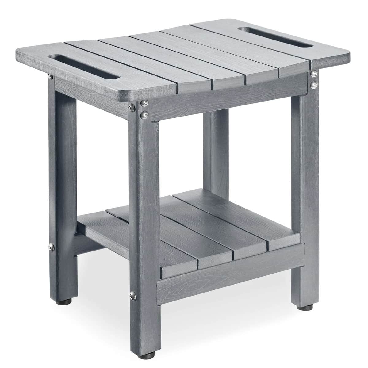 HDPE Waterproof Shower Bench for Inside Shower