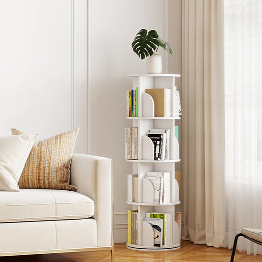 360° Rotating Wooden Storage Cabinet