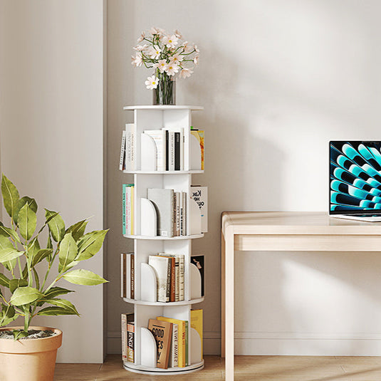 360° Rotating Wooden Storage Cabinet