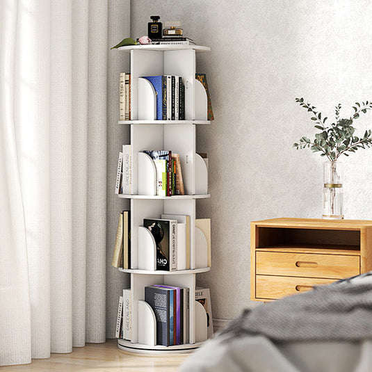 360° Rotating Wooden Storage Cabinet