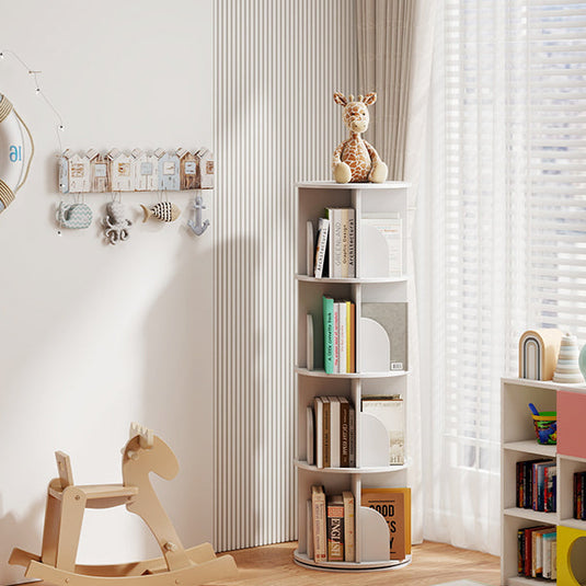 360° Rotating Wooden Storage Cabinet