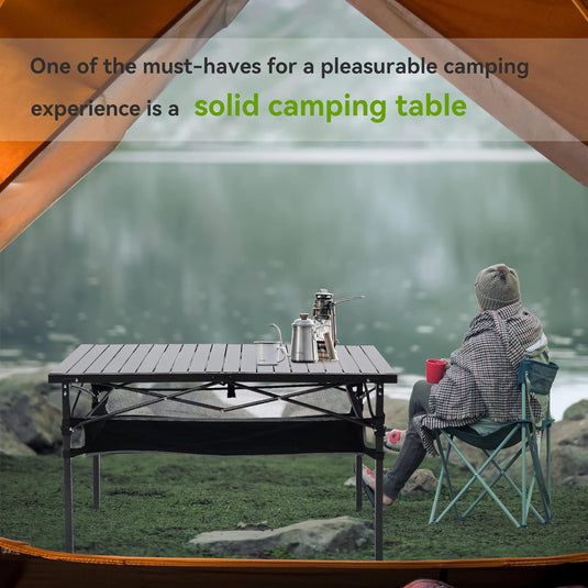 ABSCONDO Portable Folding Camping Table