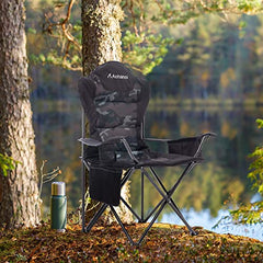 Folding Heavy Duty Camping Chairs 300 lbs Capacity