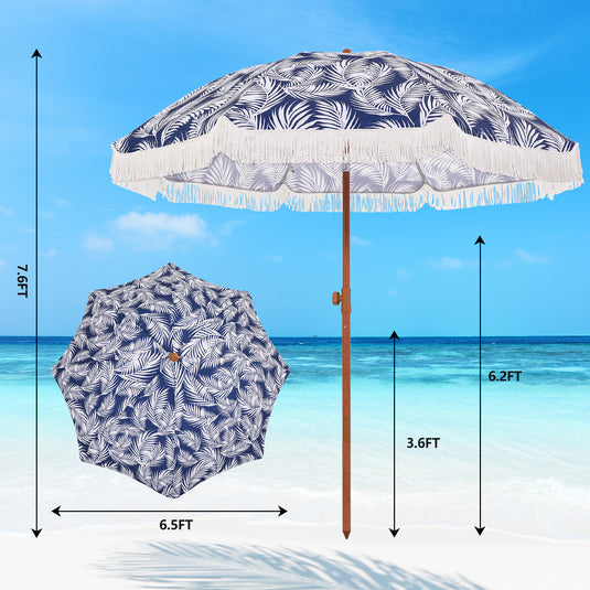 Kbrellaoutlets UV 50+ Protection Sun Umbrella