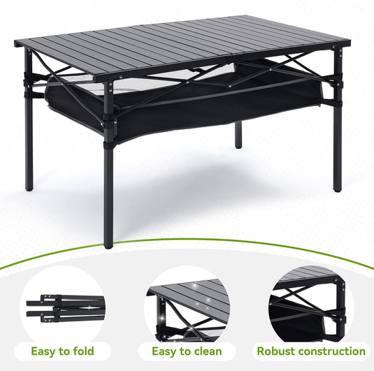 ABSCONDO Portable Folding Camping Table