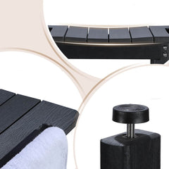 HDPE Waterproof Shower Bench for Inside Shower