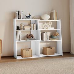 Foldable Corner Bookshelf