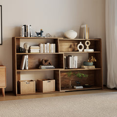 Foldable Corner Bookshelf