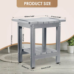 HDPE Waterproof Shower Bench for Inside Shower